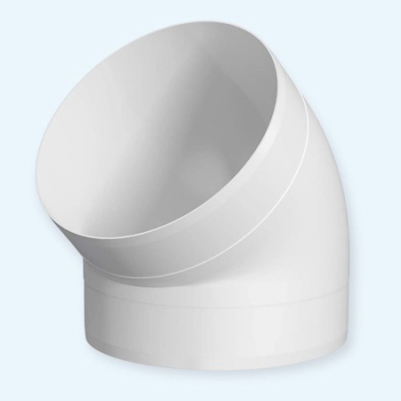 15ККП 45° ERA Колено ККП D150 45° пластик